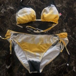 Two piece swim suit from Roxy.